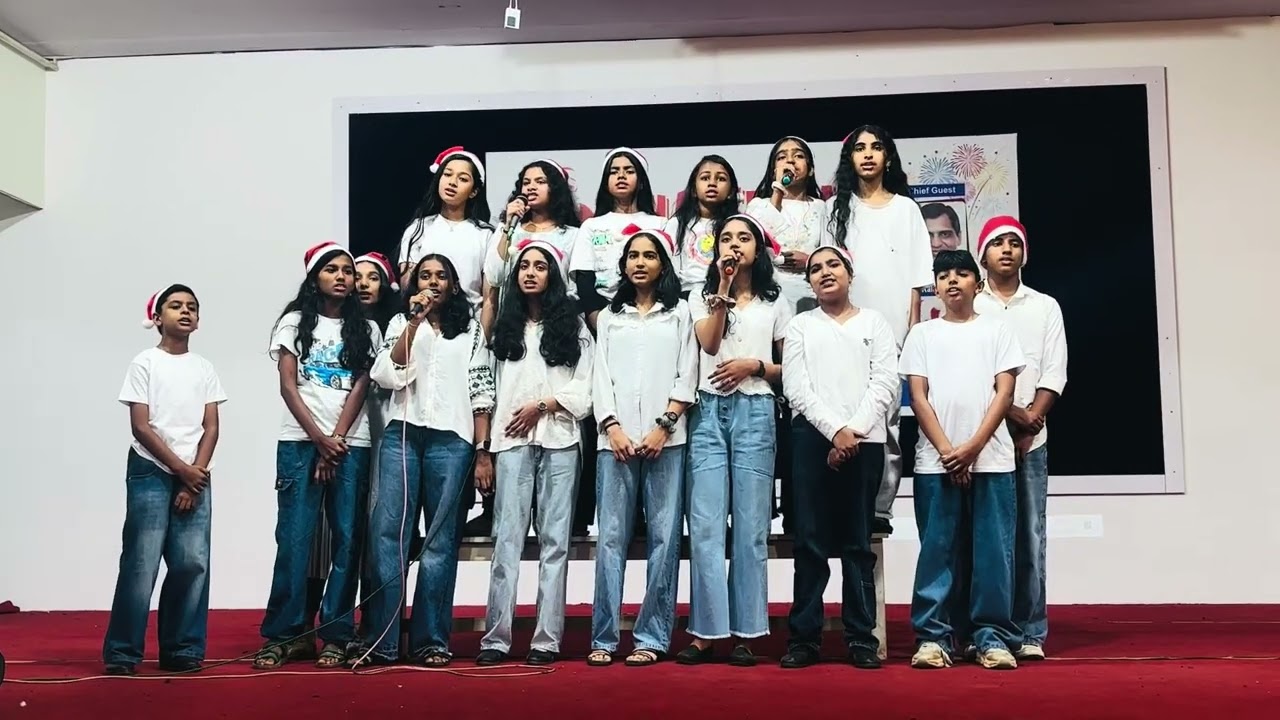 ⭐️Joyful Tidings ⭐️Students Carol song | ❄️Christmas Day Special Performance 2025❄️