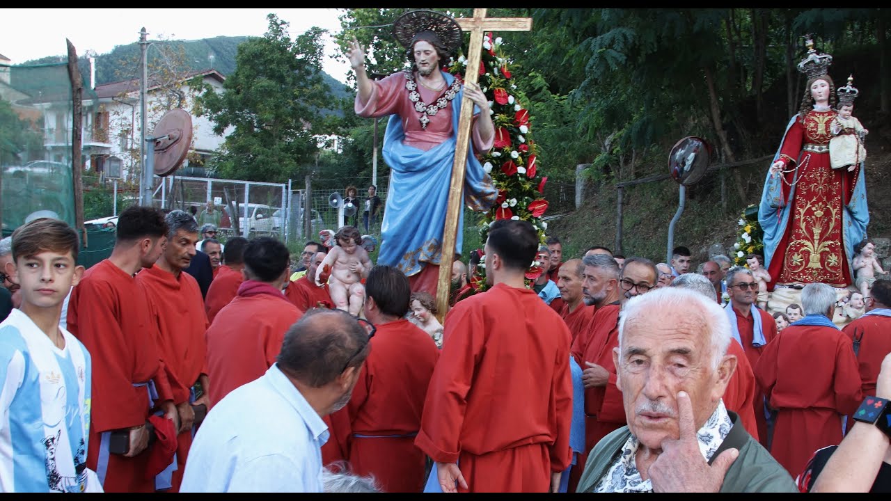 Processione del SS. Salvatore a Passiano - video 2 - Cava De' Tirreni - 03.08.2025