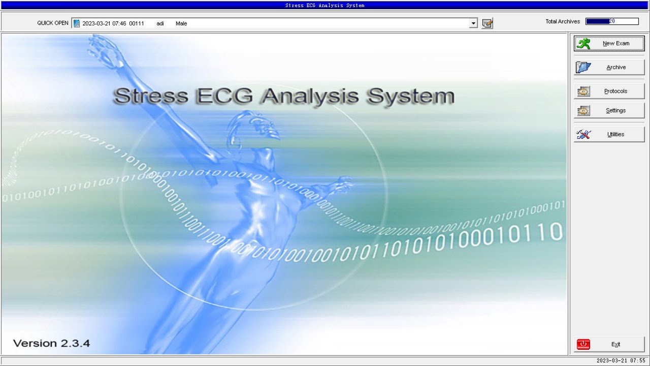 Setting Target HR Contec 8000S