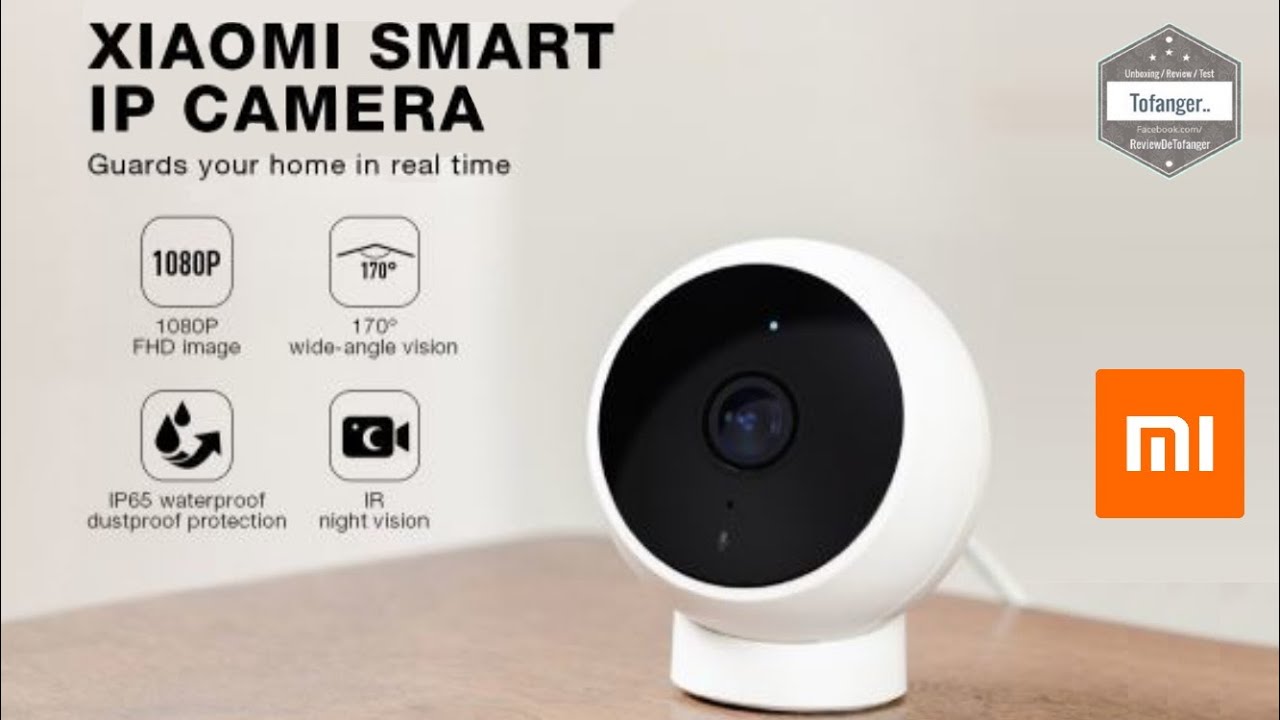 XIAOMI Mi Home Security Camera 1080P - Uchwyt magnetyczny- App Mi Home- Kamera WiFi - Rozpakowywanie