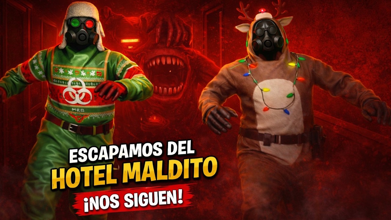 NO DEBIMOS ENTRAR a este HOTEL en los Backrooms (casi no salimos)