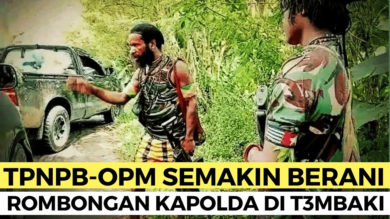 DETIK DETIK MENEGANGKAKN ROMBONGAN KAPOLDA PAPUA TENGAH DI SERANG OPM