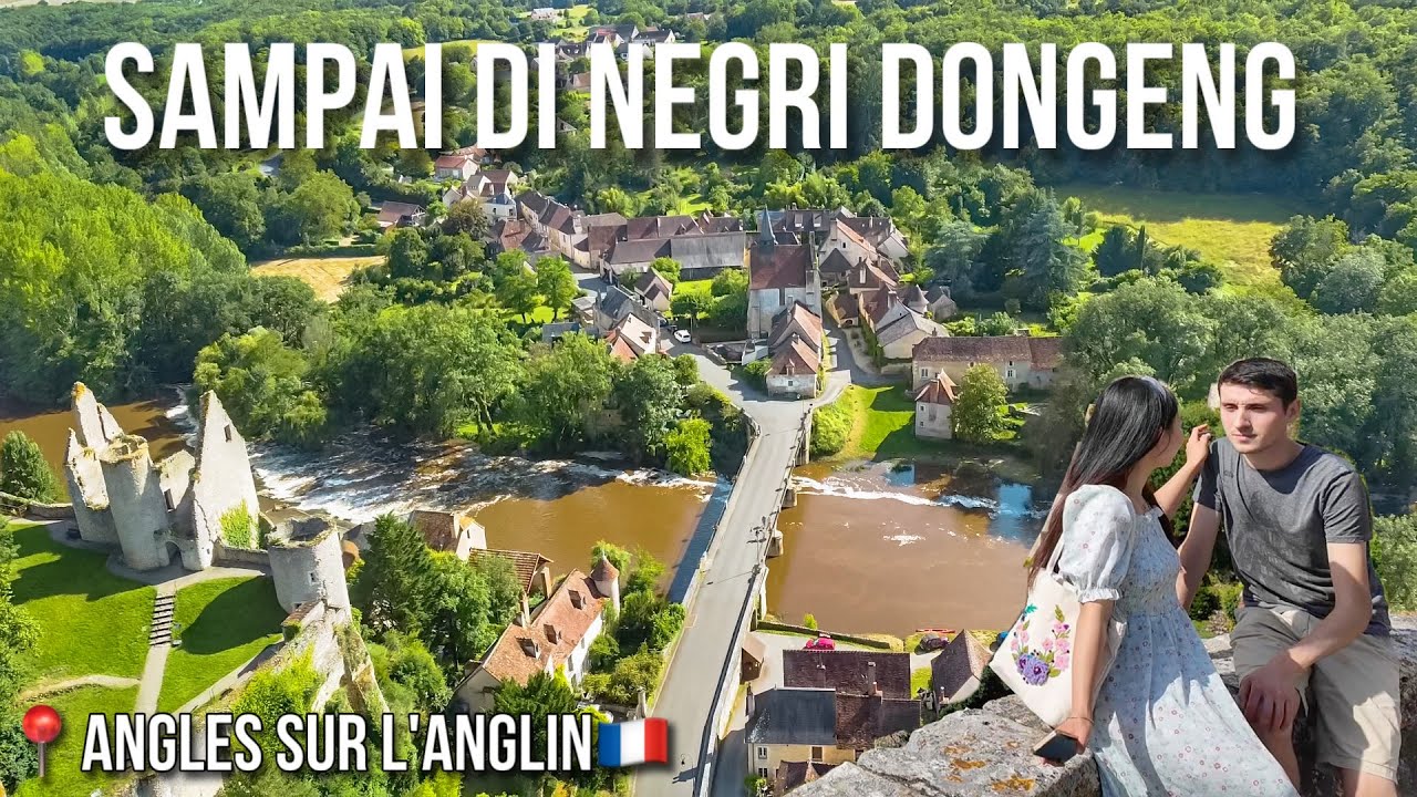 Berasa Ada di Dalam Buku😱 Negri Dongeng NYATA - Angles Sur l’Anglin🇫🇷