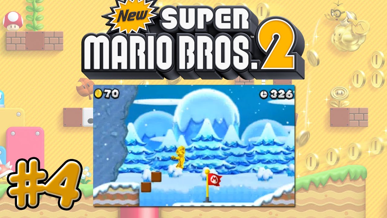 Let's Play FR HD 100% New Super Mario Bros. 2 - Monde 4
