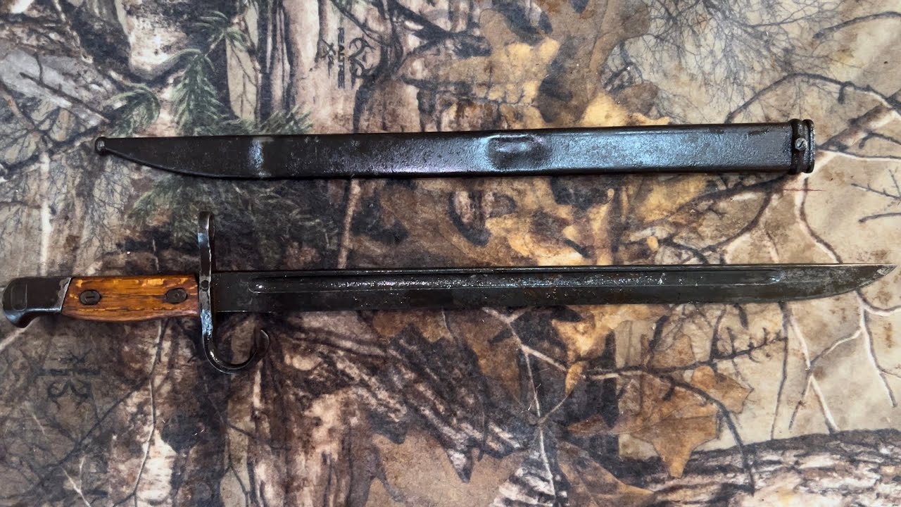 Japanese Type 30 Bayonet - Disassembly, deep cleaning and reassembly