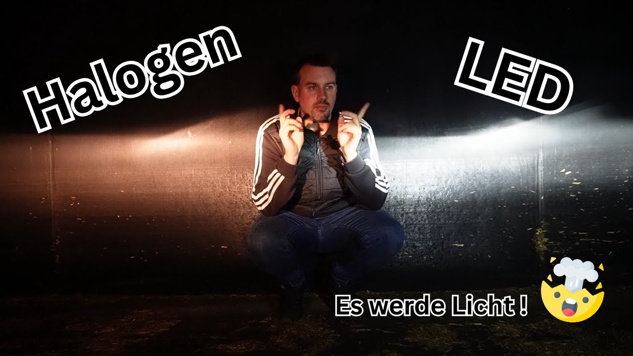 Night Breaker Osram LED vs China LED vs Halogen – Scheinwerfer Vergleich am VW T5/T6