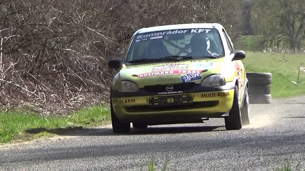 Ébert-Szabó Opel Corsa A123 Teszt Rallye 2016.-Lepold Sportvideo