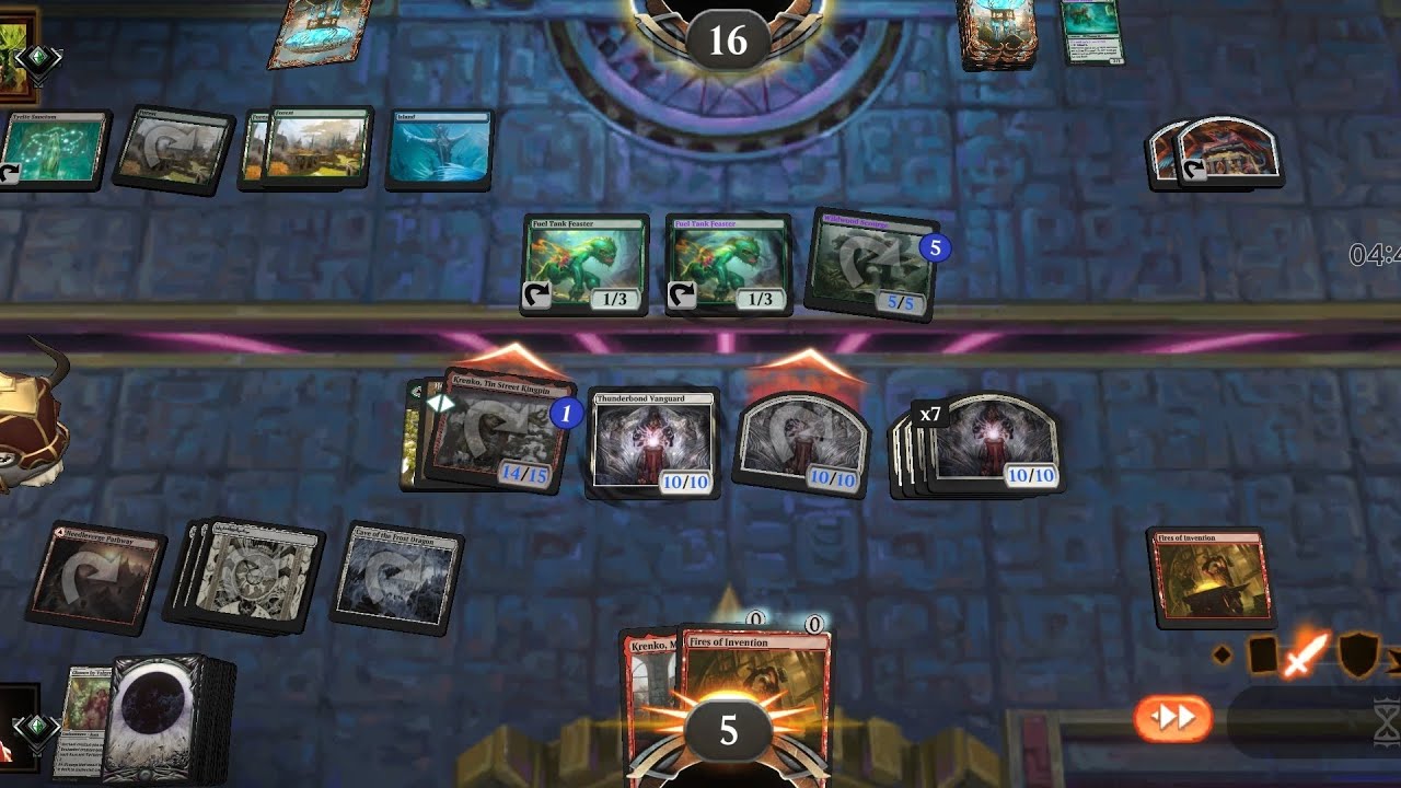 Ep872: Damn! CorrieaBorosTokens Token deck vs mono green trample deck. Platinum ranked Historic MTGA