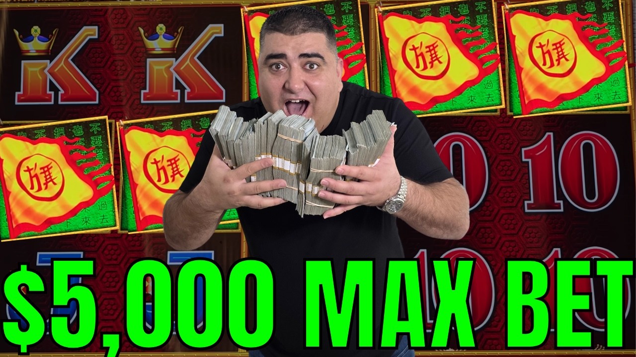 $5,000 Max Bet BONUS On Phoenix Link Slot