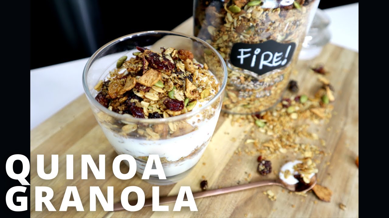 Quinoa Super Food Granola Recipe