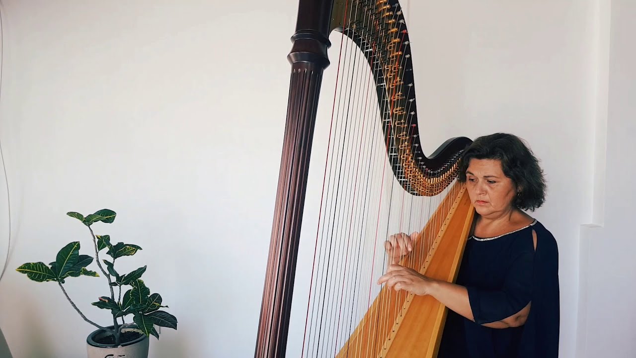 Canción de cuna costera de Linares Cardozo. Versión para arpa de Marcela Mendez
