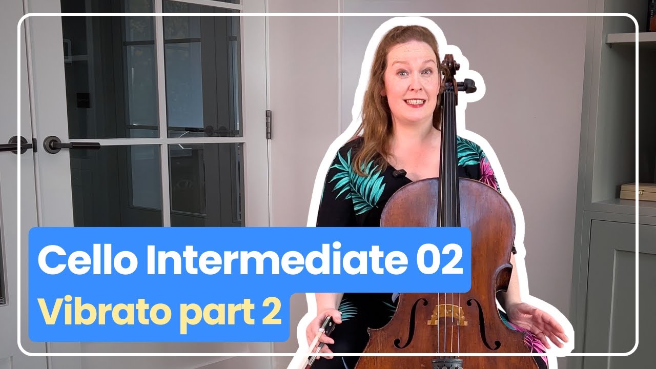 Cello Intermediate 02: Introduction to Vibrato (part 2 of 3) | Ailbhe McDonagh