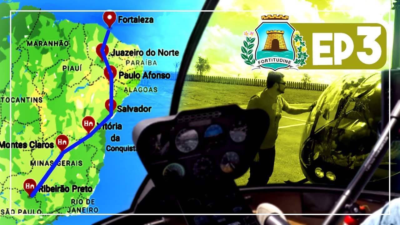 TRASLADO ESPECIAL RIBEIRÃO A FORTALEZA DE HELICÓPTERO - WEB SERIE #EP03
