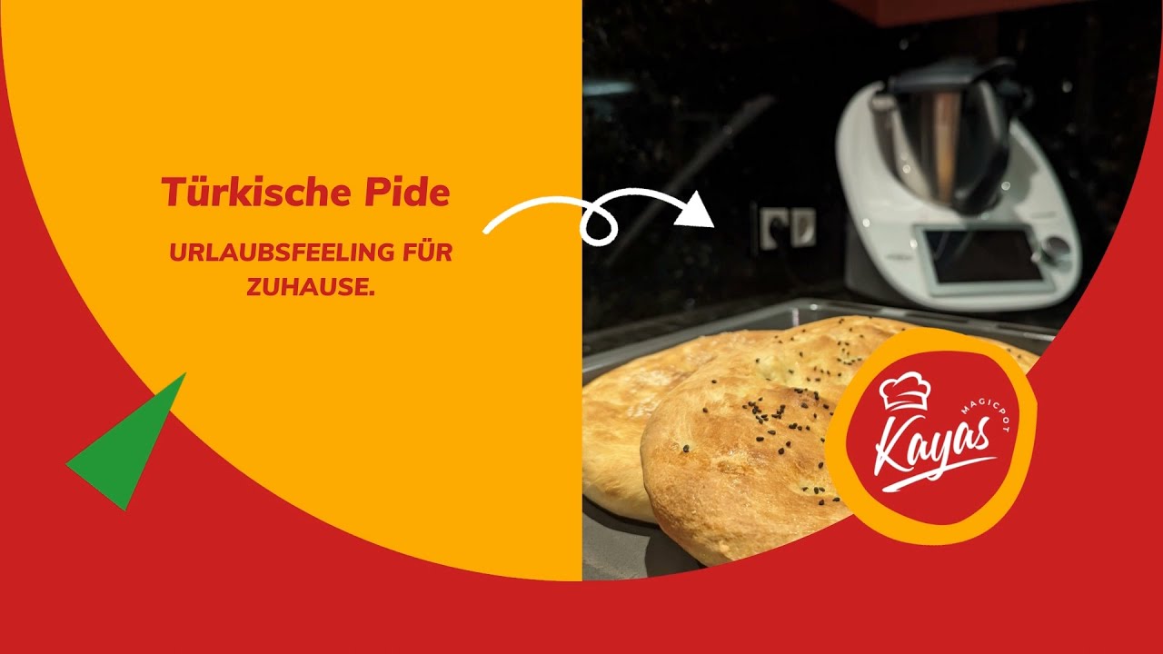 Thermomix | Türkisches Fladenbrot | Pide schnell und einfach selber backen.