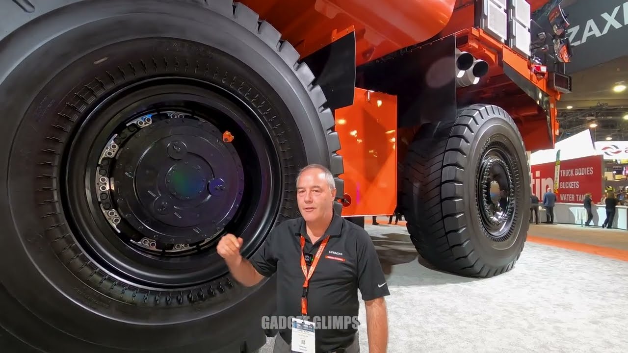 Описание карьерного самосвала Hitachi EH4000AC-5.