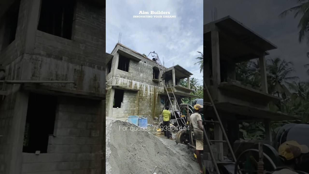Ongoing Project at Thrissur. 7593984444 #home #construction