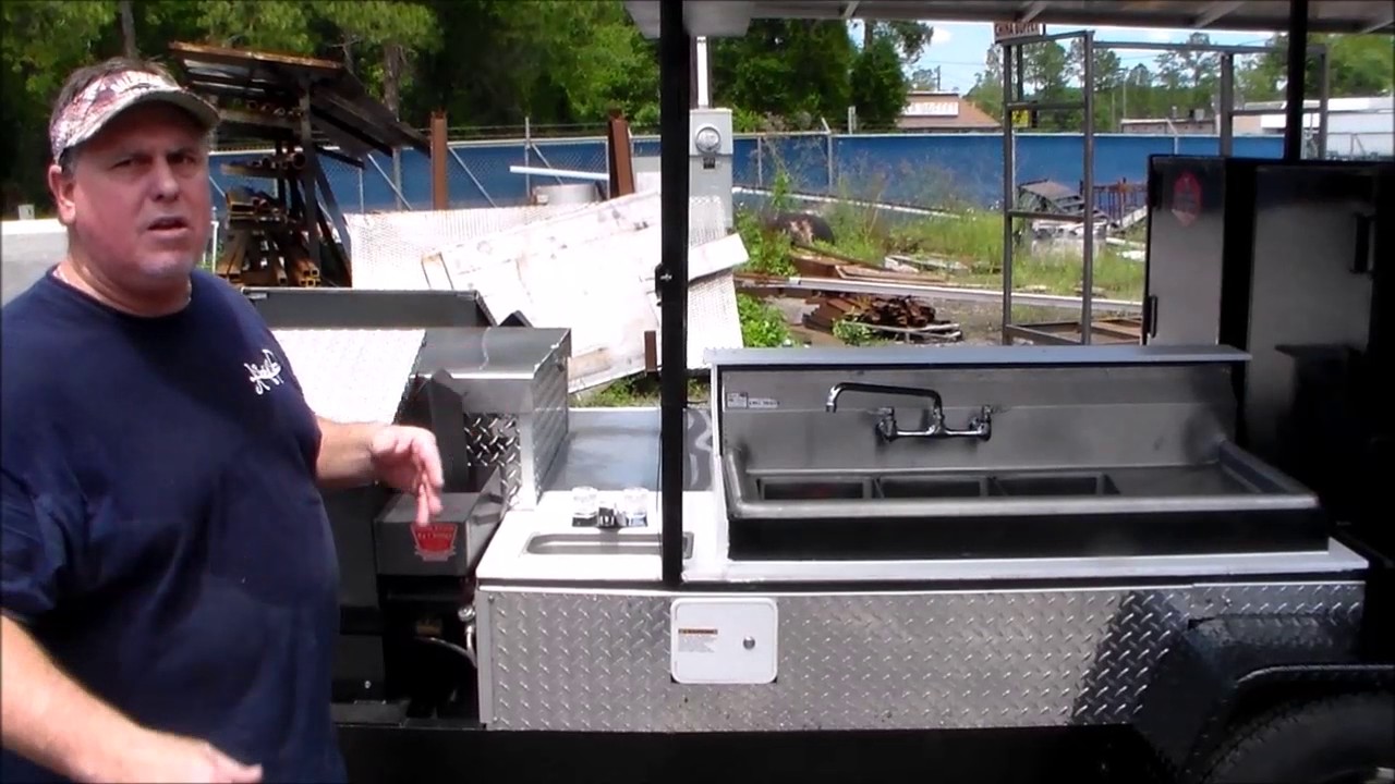 New South Smokers   Big George BBQ Rig