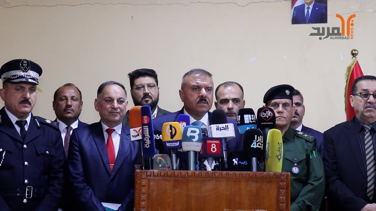 وزير الداخلية يفتتح مديرية شرطة شمالي البصرة في الدير #المربد