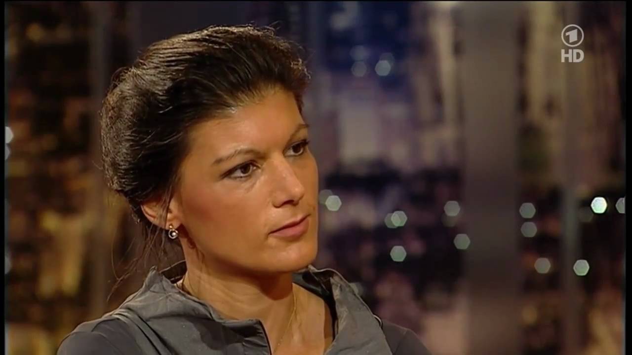 Sahra Wagenknecht (LINKE) bei Harald Schmidt - ARD