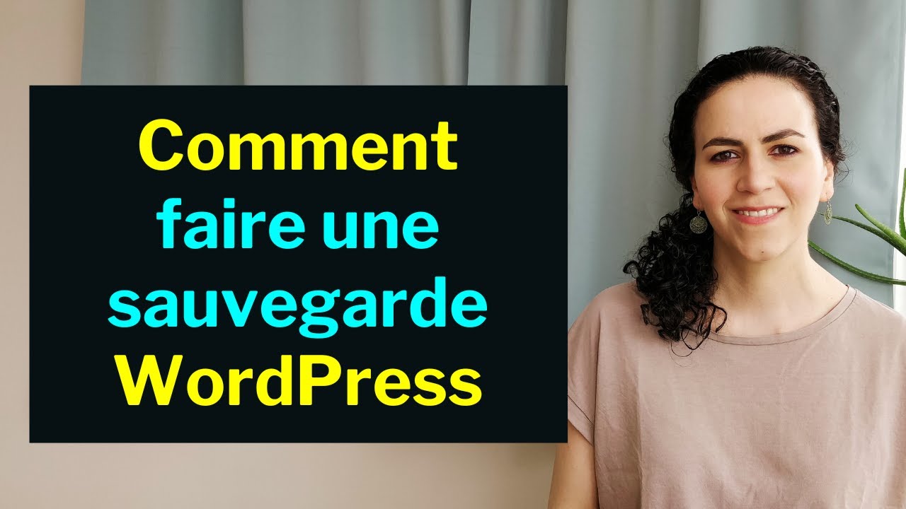 Comment faire une sauvegarde WordPress
