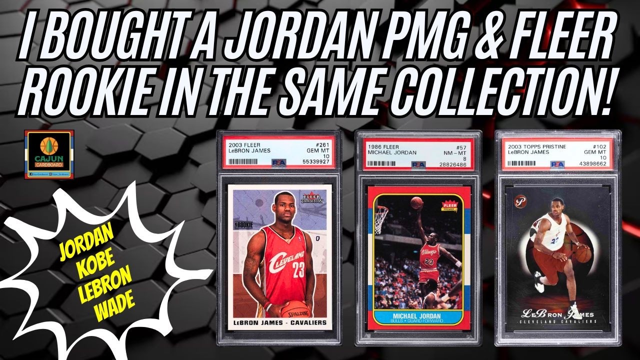 A Massive Jordan Kobe Lebron Graded RC Collection