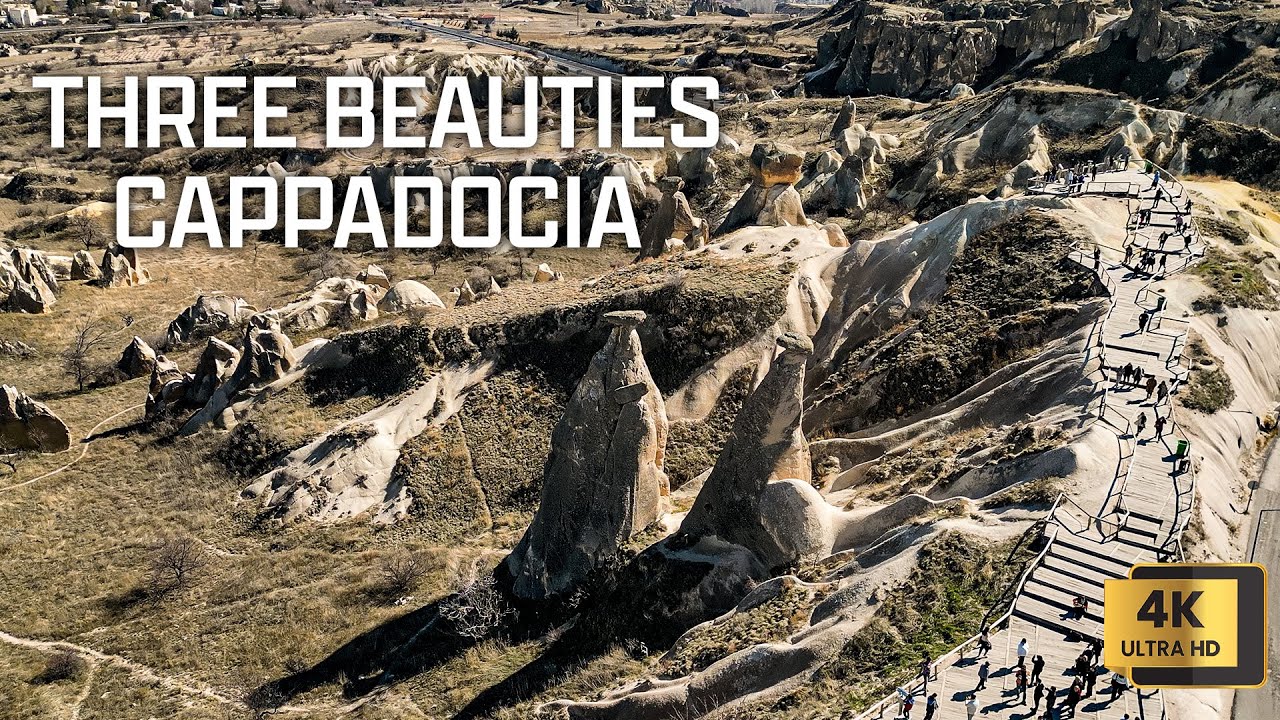 Three Beauties Fairy Chimneys Cappadocia Turkey