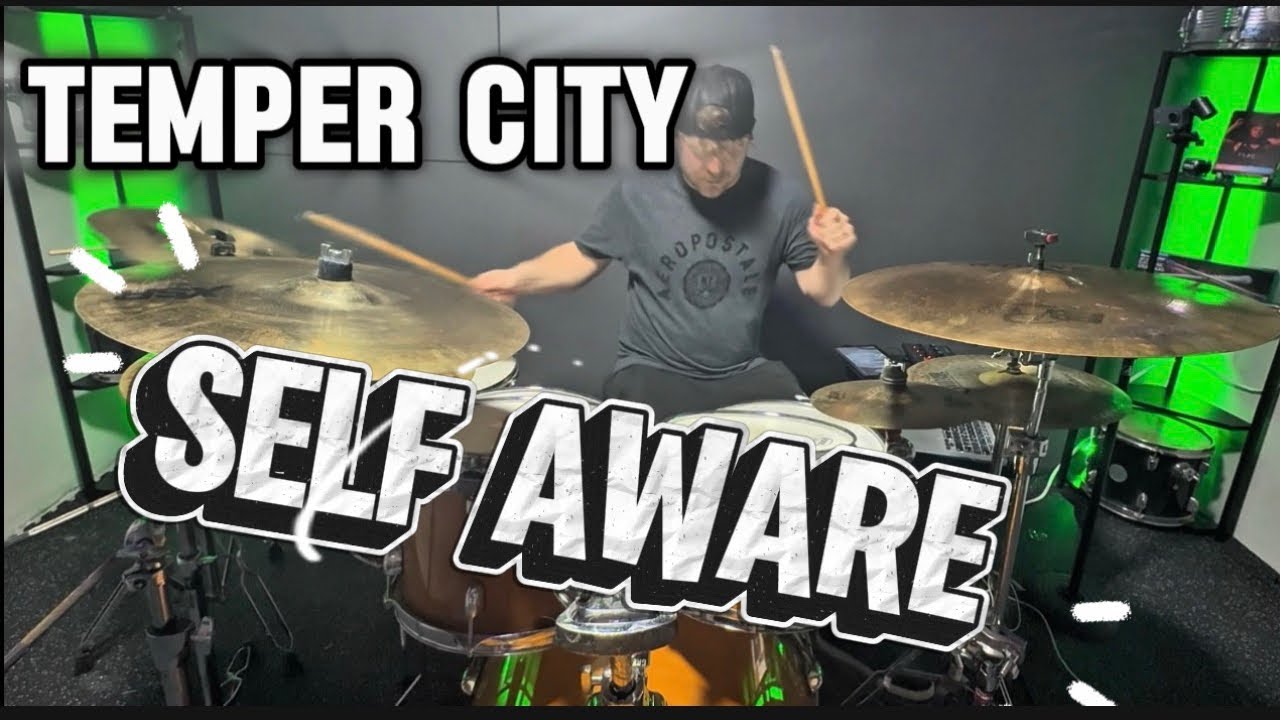 Self Aware – Drum Cover | Temper City by J.M.D