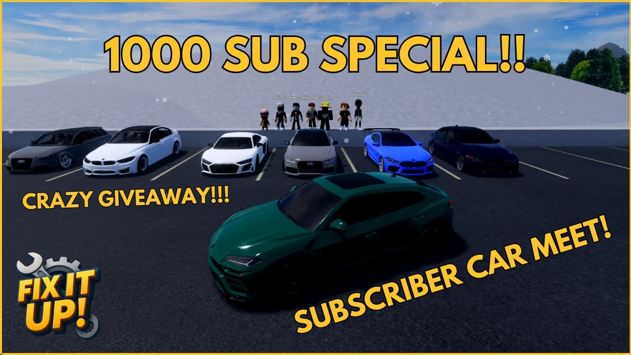 Subscriber Car Meet And Auctions!! 1000 Sub Special!