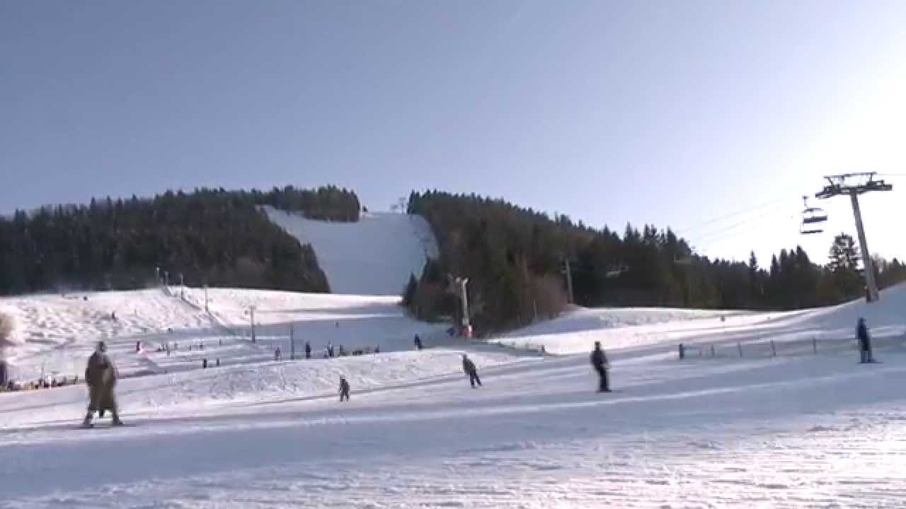 Une journée sur les pistes de Métabief, Doubs, Montagnes du Jura