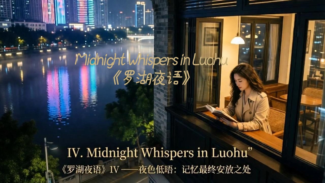 电影字幕版3'20MV《罗湖夜语》陈其奇词曲编曲音乐视频制作 伊人佳人组合