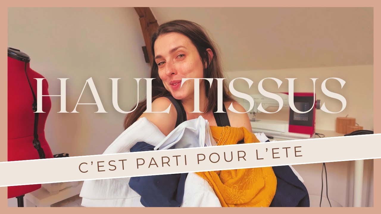 Haul tissus : C'est parti pour l'été (Lise Tailor + Driessen Stoffen)