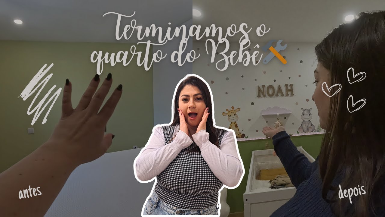 Veja como ficou o quarto do bebê 👶✨ | Vida em Portugal 🇵🇹”