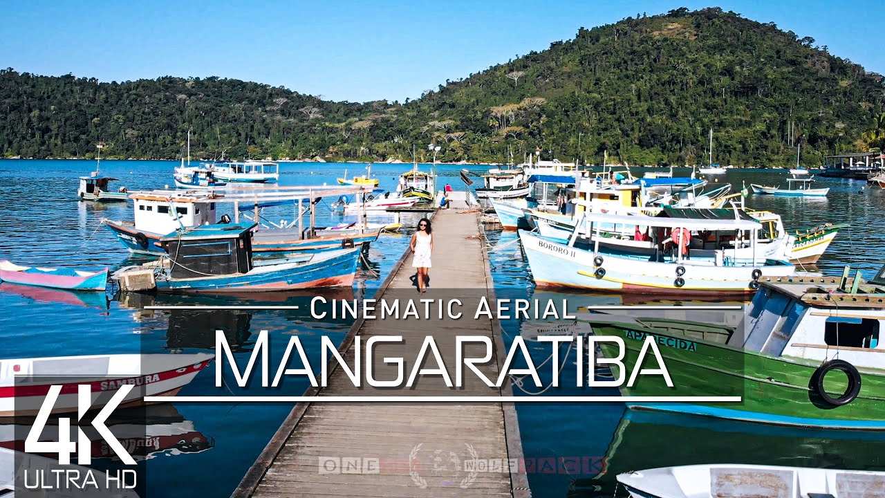 【4K】🇧🇷 Mangaratiba Beach from Above 🔥 RJ, BRAZIL 2022 🔥 Cinematic Wolf Aerial&trade; Drone Film