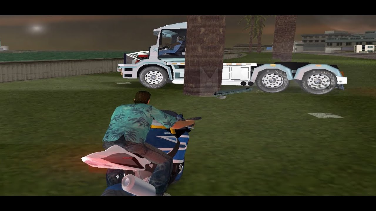 Shoot a Truck or Bus in GTA Vice City and see the magic