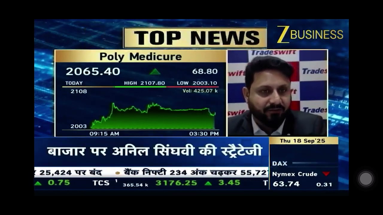 Poly Medicure share price latest news today 