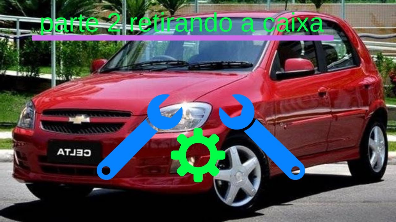 Como retirar caixa Corsa celta gm