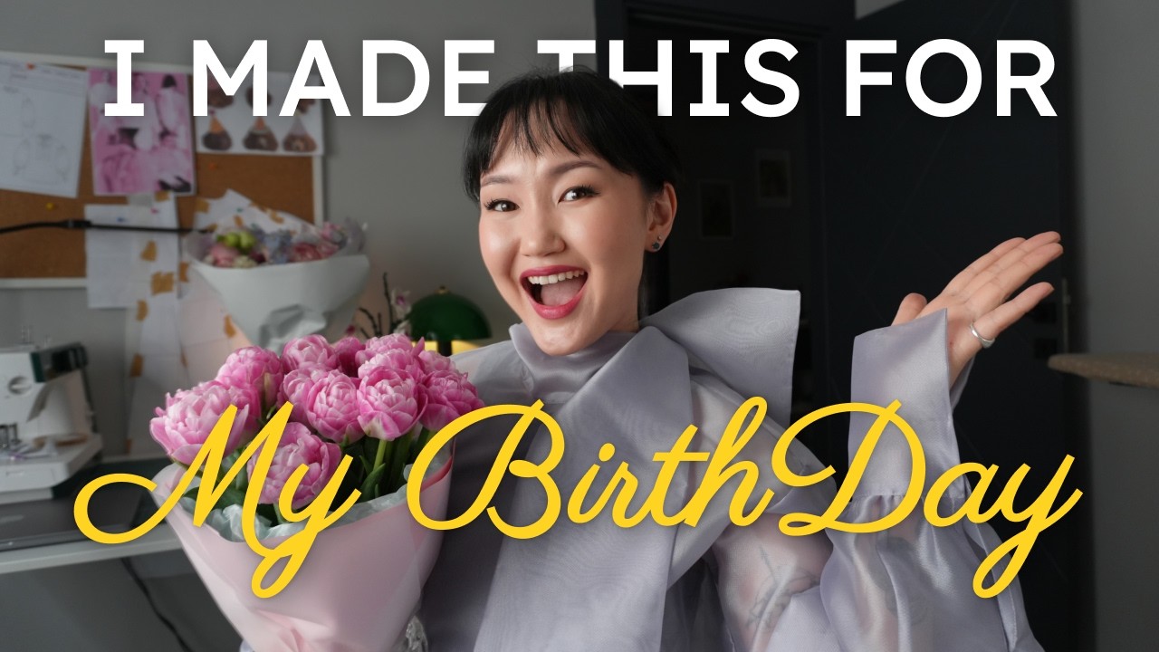 I Made My Birthday Blouse | Sewing an Organza Blouse