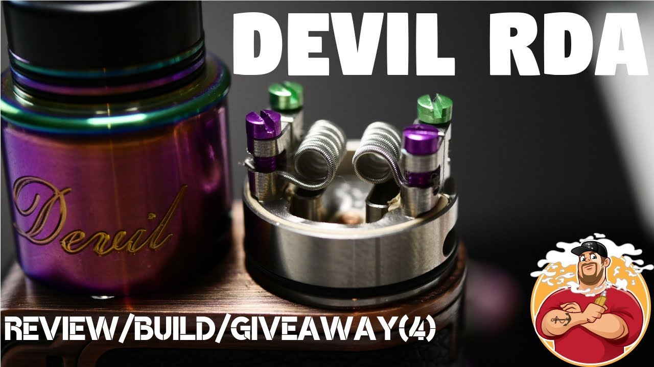 Devil RDA Review | Build | Giveaway {4 RDAS} | Brings out the Devil In You!