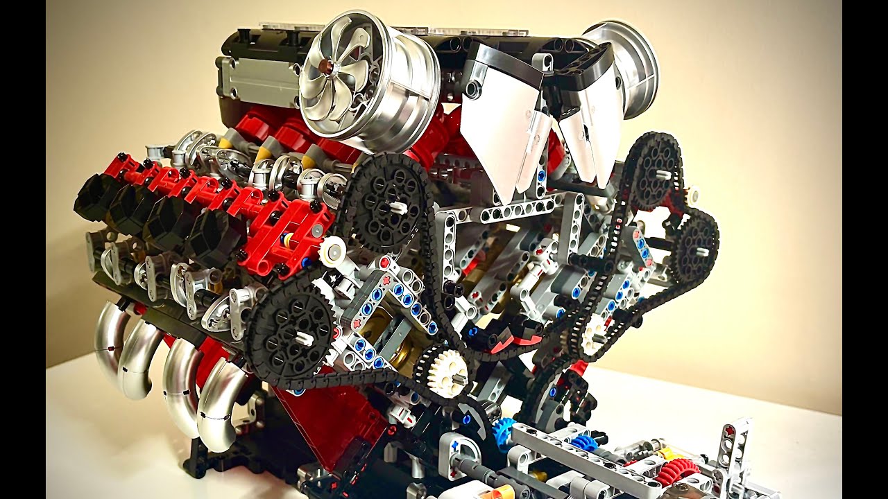 Mould King 10130 V8 Engine