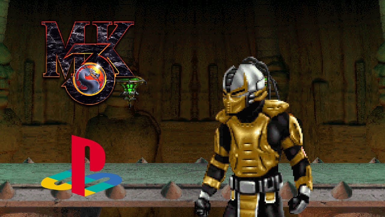 Mortal Kombat  3 (Playstation) - Cyrax Playthrough [HD] | RetroGameUp
