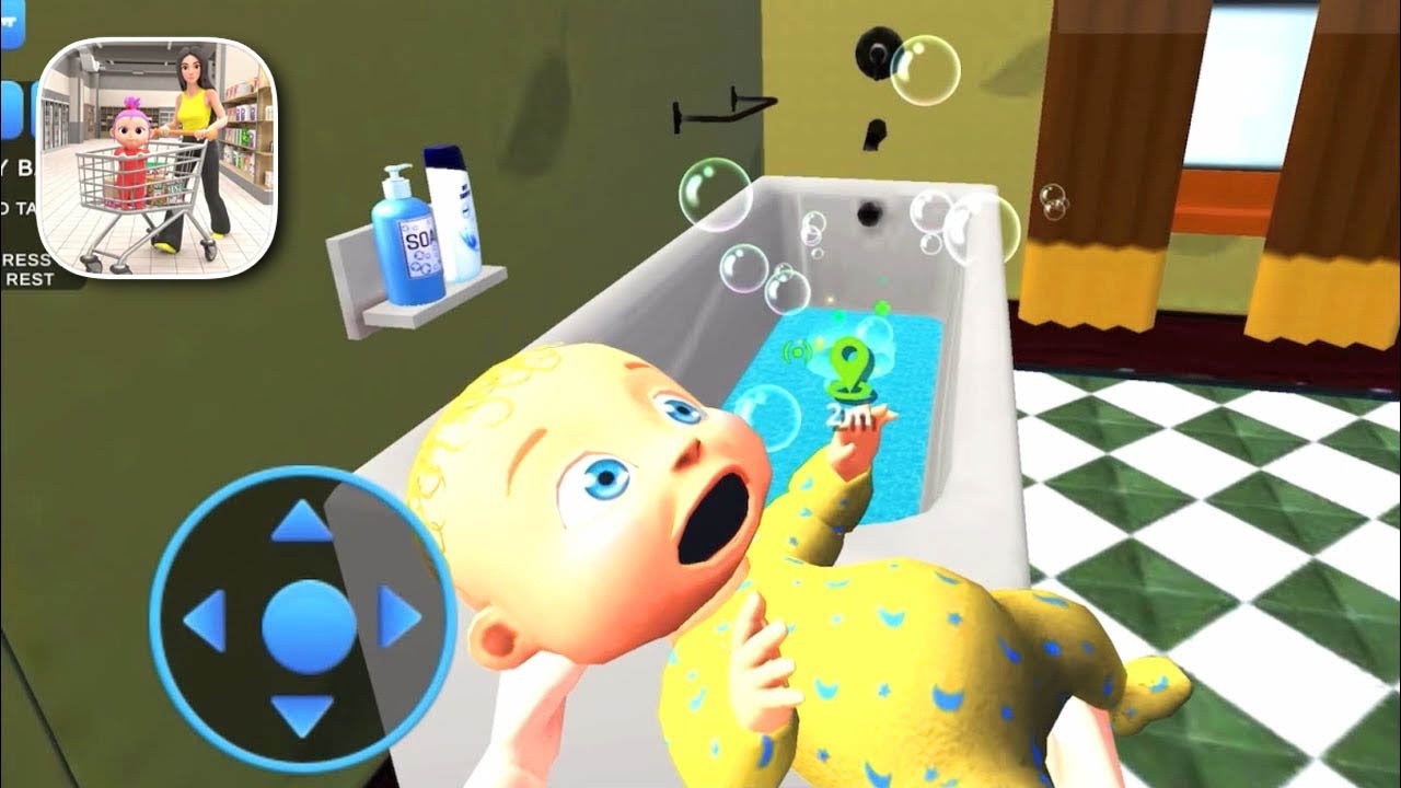 Single Mother Sim Virtual Mom - Mother Simulator Gameplay Walkthrough (iOS, Android) 
