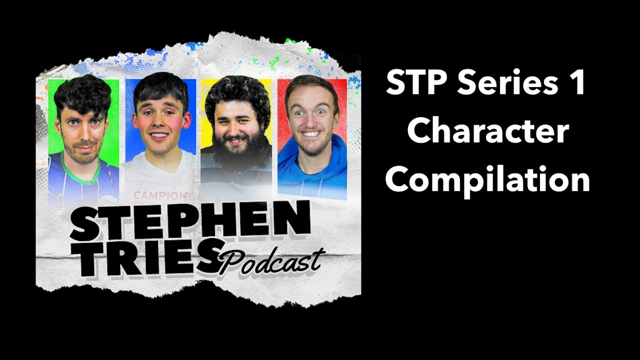 Every Character Appearance From The Stephen Tries Podcast - Series 1