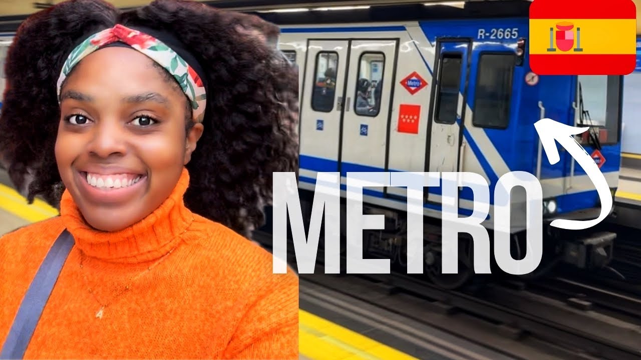 DAY IN THE LIFE IN MADRID SPAIN✨METRO MADRID? Traveling Alone, Madrid Public Transport!