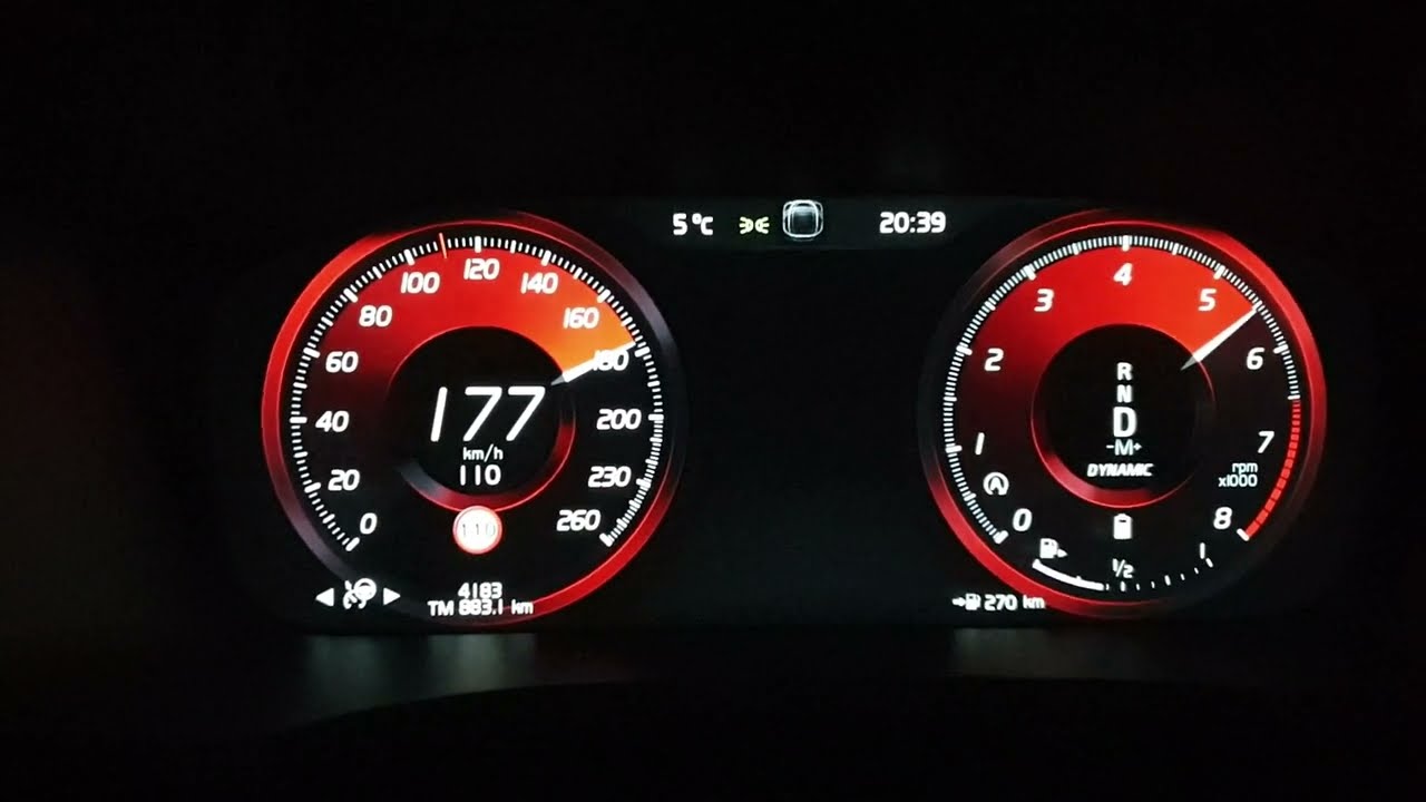 2022 Volvo V60 B4 Mildhybrid 197hp Acceleration