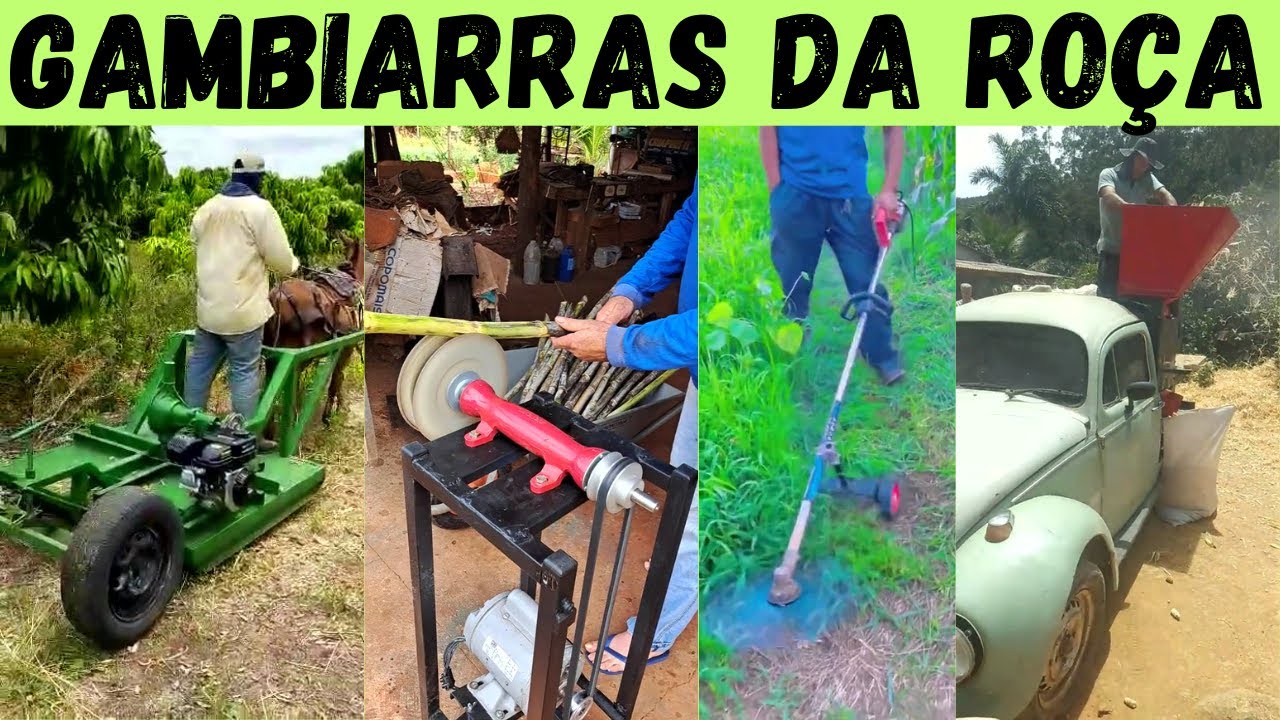 GAMBIARRA RURAL. &iexcl;Cada uno hace lo que puede!