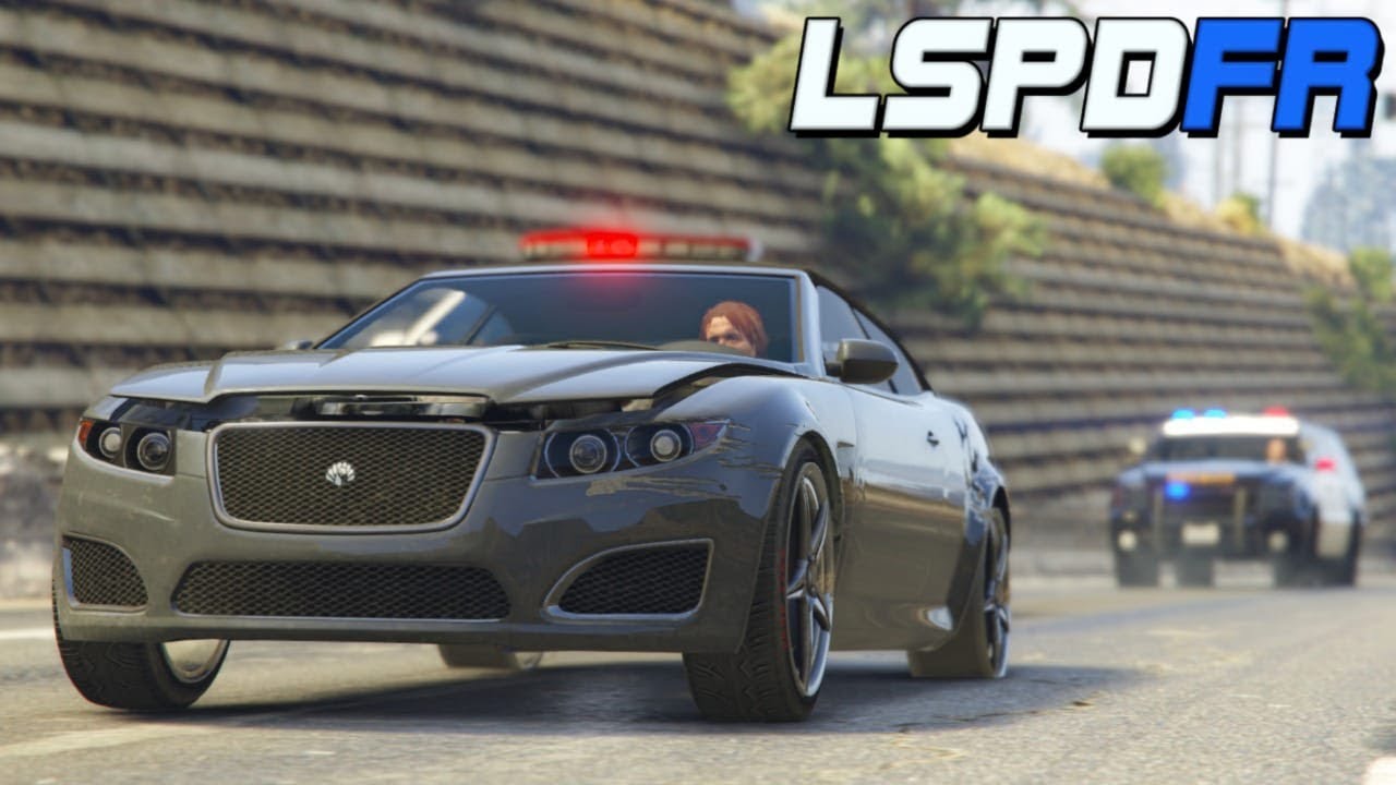 GTA V : MOD POLICIA : DEU FUGA COM OS 4 PNEUS FURADOS! BLITZ POLICIAL PMSP! : EP. 204