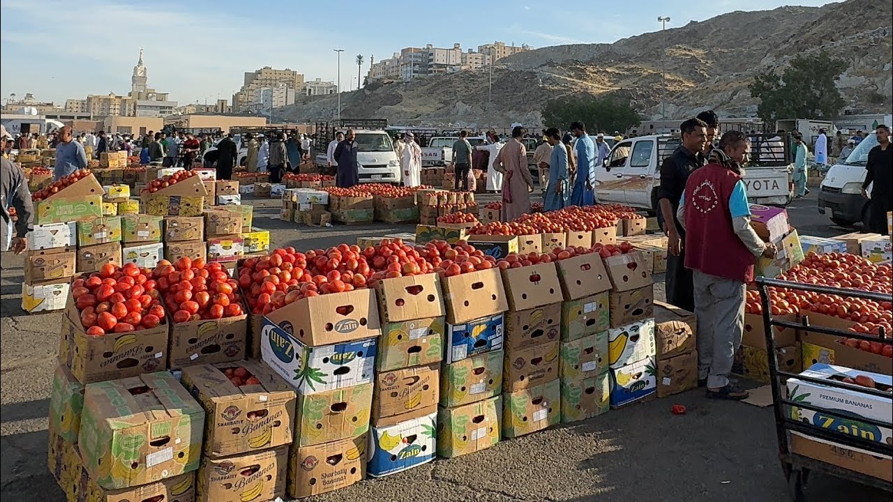 أسعار الخضار والفواكه في مكة هذا الصباح