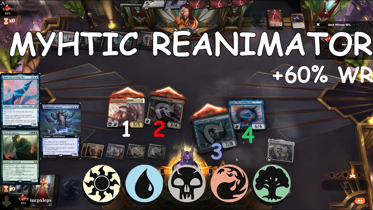 MOST CONSISTENT MYTHIC REANIMATOR Deck 80% Win Rate Streets of New Capenna @nitroKenan