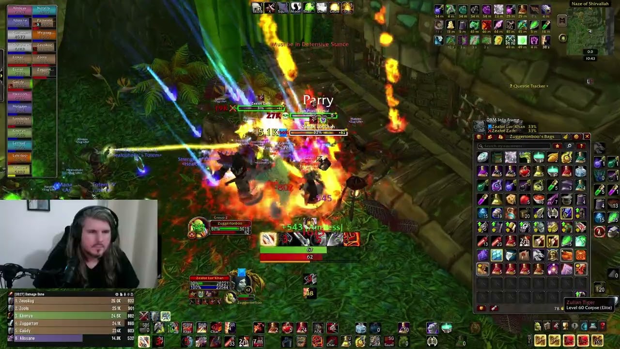 WoW Classic Hardcore ZG 10/27/2025