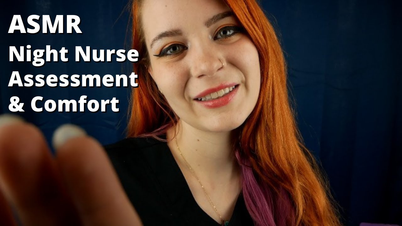 ASMR Night Nurse Assesses & Comforts You To Sleep | Soft Spoken Medical & Personal Attention RP